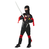 Verkleed speelgoed Ninja uitrusting wapens set   5x   kunststof   voor kinderen/volwassenen