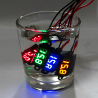 Ruideng 0.28 Inch Mini Waterproof Volt Meterr 3.5 30V Digital Voltage Tester Meter