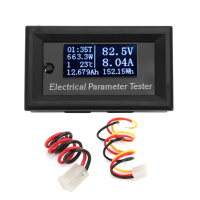 Ruideng 7 In 1 33v 10a Multifunction White Oled Digital Electrical Parameter Tester Ammeter