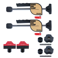 RUITOOL 19mm 20mm MFT Werkbank Houtbewerking Klemmen Set met 2 PCS Klemmen en 2 PCS Werkbank Honden voor 3/4 Inch 19mm W