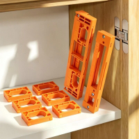 RUITOOL 3D Scharnierjig Set voor kastdeuren 22 33 mm verstelbare breedte mortising router sjabloon met 1/4