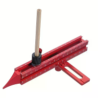 Aluminiumlegering scriber gereedschap Precisie contour gauge 7,1 inch verstelbare meting voor houtbewerking randuitlijni