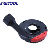 Angle Grinder Dust Shroud 140mm/5.5 Inch Surface Grinding Cover for Concrete Stone Dust Collection High Quality Dust Col