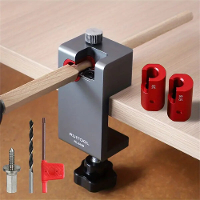 Dowel Maker Jig Tenon Dowel Plug Snijder Met Scherp Legering Mes Verstelbare Boorgeleider Positioner Voor Het Maken Van