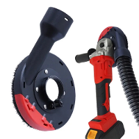 Haakse Slijper Stofkap 140mm/5.5 Inch Oppervlakteslijp Afzuigkap voor Beton  en Steenstofafzuiging Hoogwaardige Stofslij