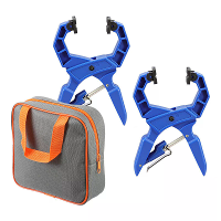 Houtbewerking G vormige veerclip Lichtgewicht verstelbare breedte C handmatige jig multifunctionele platte kop klem hulp