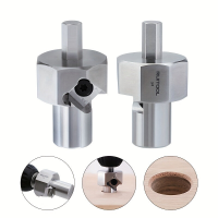 RUITOOL Houtbewerking Vragenboor Tool T10 Legeringsblad Roestvrij staal 9mm Zeskantige Schacht voor 19mm/20mm Hondgaten