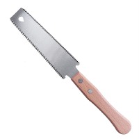 RUITOOL Japanse Stijl Handzaag SK5 Flexibel Blad Dubbelzijdige Trekzaag 12/17 TPI Afkortzaag Beukenhouten Handvat Houtza