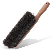Premium Beechwood Soft Bristle Reinigingsborstel Wooden Long Handle Duster for Woodworking Household Cleaning Eco Friend