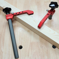 RUITOOL Verstelbare 19mm 20mm MFT Tafel Werkbank Bench Dog Gat Klem Houtbewerking Klem