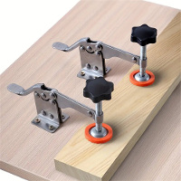 Verstelbare horizontale snelspanklem van roestvrij staal met snelsluiting en antislip grip voor houtbewerking en lassen