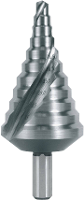 RUKO 101090 Getrapte boor 6.5   40.5 Mm HSS Gezamenlijke lengte 96 mm 3 vlakken schacht 1 stuk(s)