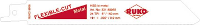 RUKO 33189065 Set van 5 reciprozaagbladen Zaagbladlengte 150 mm 5 stuk(s)