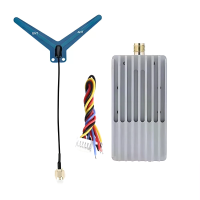 RUSHFPV 1.2G 1.3G 4W Analoge Videozender Module VTX met Antenne voor FPV 7 36V Ingang Ingebouwde IRC TRAMP Protocol