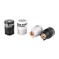 RUSHFPV Cherry STUBBY 5.8GHz Analoge FPV Antenne, 4,96g, SMA, 2.22DBi, 1.0 Axiale Ratio (LHCP/RHCP) voor FPV Brillen, An