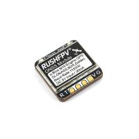 RUSHFPV GNSS Mini M10 GPS module 10HZ snelheid, ingebouwde keramische antenne voor RC vliegtuig FPV Freestyle drones doe
