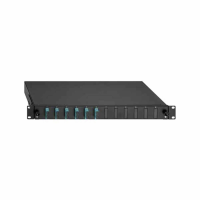 Rutenbeck 24xSC D OM4 erikavio Glasvezel splitterbox 24 poorten SC Ingericht 1 HE