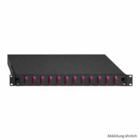 Rutenbeck 6 x SC D OM3 aqua Glasvezel splitterbox 6 poorten 1 HE