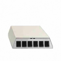 Rutenbeck PP UM A 6 Ap rw 6 poorten Patchpaneel CAT 6 Niet ingericht