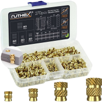 Ruthex Schroefdraadinzet M2 + M3 + M4 + M5 GE KASTEN 001