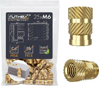 Ruthex Schroefdraadinzet RX M6x12.7 GE M6x127 002