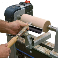 RVS Draaibankgereedschapsteun 16mm Diameter 15cm Lengte Roestvrij Glad Bovenste Houtdraaigereedschap voor Houtbewerkings