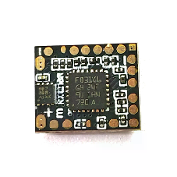 RX121BR 12 in 1 Multi protocol 0.3G Ultra Kleine Statische Aangepaste Ontvanger voor 1/64 1/87 RC Model Futaba Radiomast