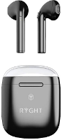 RYGHT DYPLO 2 In Ear oordopjes Bluetooth Zwart Headset
