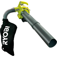 Ryobi 26 cc benzinemotorgedreven blazer zuiger hakselaar