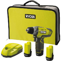 Ryobi Accu Compacte schroevendraaier, 12V schroeftol