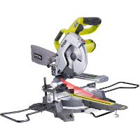 Ryobi EMS216L afkort  en verstekzaag