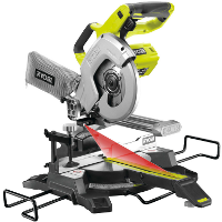 Ryobi R18MS216 0 afkort  en verstekzaag