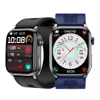 S101 2,06 inch AMOLED display Luchtpomp Manchetontwerp ECG EDA test NFC functie bluetooth Bellen Niet invasieve Bloedglu
