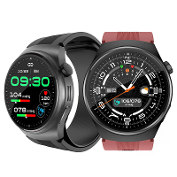 S28 1.39Inch HD Scherm Luchtpomp Luchtkussen Type NFC bluetooth Oproep Hartslag Bloeddruk Bloedglucose SpO2 Monitor Slaa