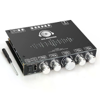 S350HS 2.1 Kanaal Versterker 220W+220W+350W bluetooth 5.1 AUX USB Dual TPA3251 Hoge Subwoofer Audio Geluidsysteem
