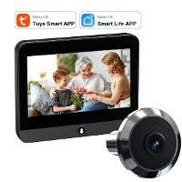 S50S Tuya Smart 1080P 2.4G WiFi Deurbel Camera met Microgolfradar Menselijke Detectie Video Deur Monitor Digitale Deursp