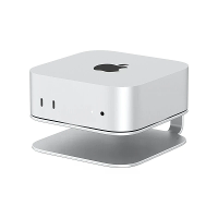 S60 Aluminium Koelstand Bureau voor MacMini M4 M4 Pro 3 mm Dikte Luchtstroom Warmteafvoer Dock