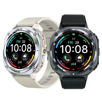 S90 1.39 Inch HD scherm stemassistent Bluetooth bel hartslag bloeddruk zuurstofmonitor slaapmonitoring multi sportmodi I