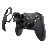 S900 Tri mode schakelaar2 Gaming controller met lineaire trekker, D pad wissel, Turbo, Terugknoppen, 6 assige gyroscoop,