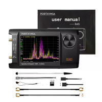 SA5 4 Inch Display Brede Frequentiebereik 100 kHz tot 6 GHz RF analyzer 5000 mAh batterij Hoge precisie veelzijdige scan