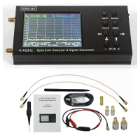 SA6 Mini Draagbare Spectrum Analyzer 35MHz tot 4400MHz RF Signaalgeneratof Hoge Dynamiek Snelle Scan Snelheid