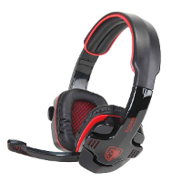 SADES SA901 Stereo HIFI Wired Headphone With Microphone