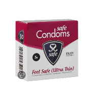 Safe Feel Safe Condooms (Ultra Thin)