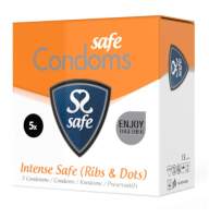 Safe Intense Safe Condooms (Ribs & Nobs)