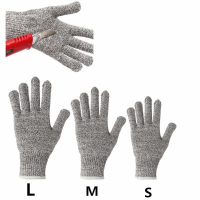 Safety Cut Proof Stab Resistant Stainless Steel Metal Mesh Butcher Gloves For Industrial Labor Used