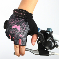 Sahoo Female Half Finger Cycling Glove Bike Gauntlets Bicycle Mitten