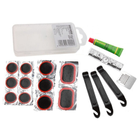 Sahoo Rubber Tire Tyre Tube Patch Glue Bike Cycling Repair Fix Kit