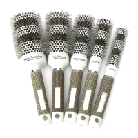 Salon Hair Care Grey Hair Aluminum Tube Comb