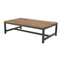 Salontafel Dean   bruin   40x120x60 cm