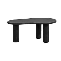 Salontafel James   zwart   90x60x37 cm